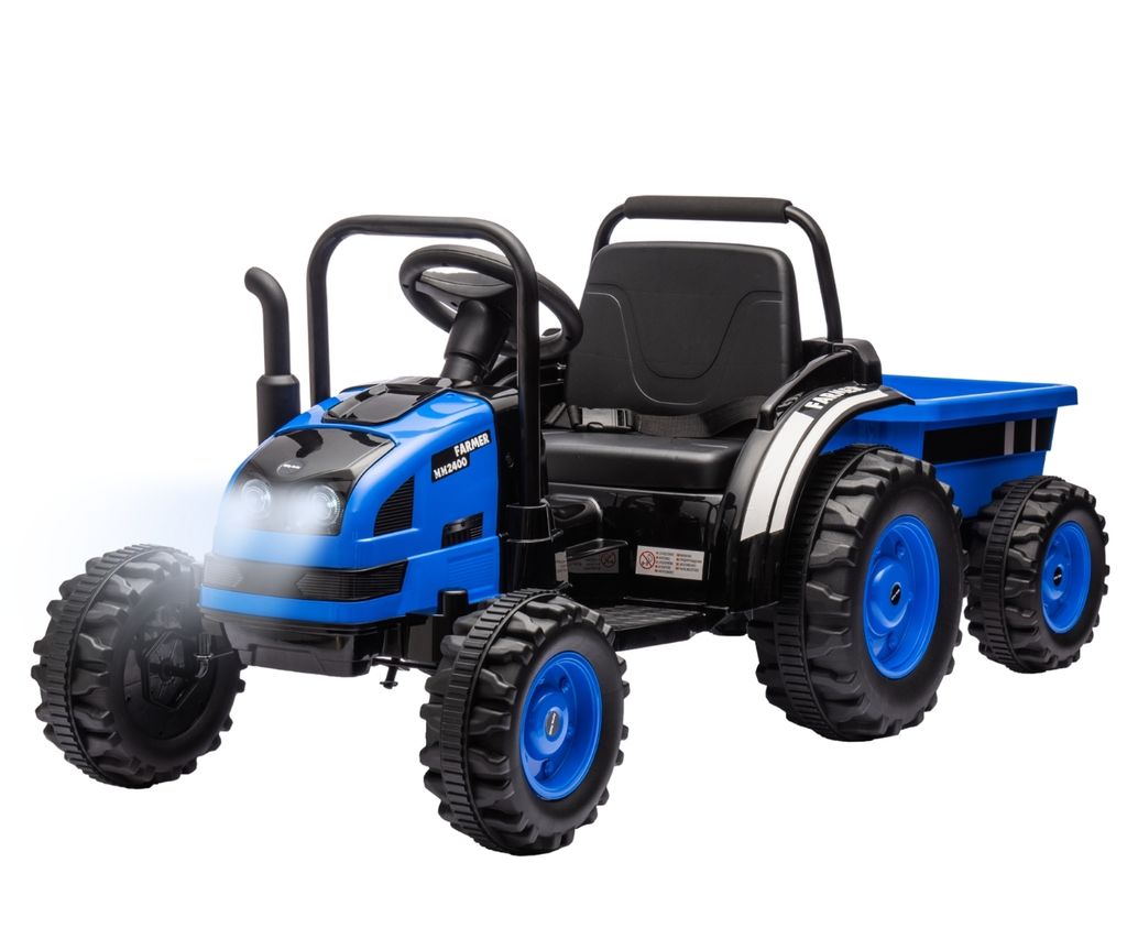 Milly Mally Farmer Trattore elettrico con gancio di traino Immagine del prodotto 