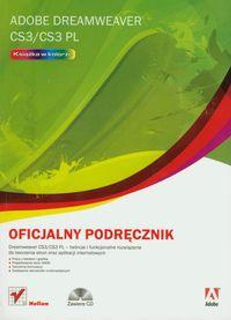 Adobe Dreamweaver CS3/CS3 PL - (Literatur, Informatik auf Polnisch)