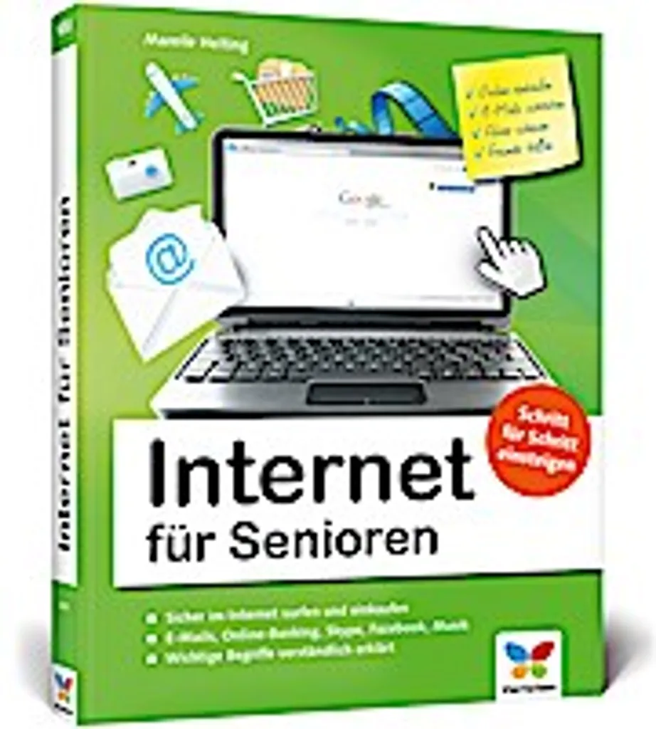 Manuel Internet pour Seniors avec grands caractères et schémas explicatifs