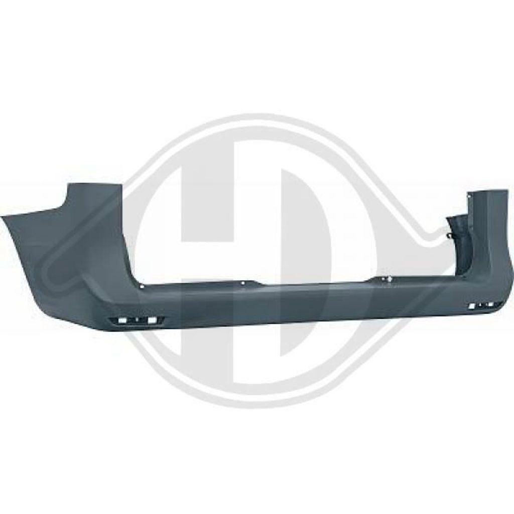 Stoßstange hinten DIEDERICHS 1668355 für MERCEDES-BENZ