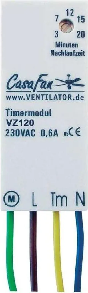 Risparmio Energetico: Modulo Timer VZ 120 CasaFan (9800008) al Miglior Prezzo