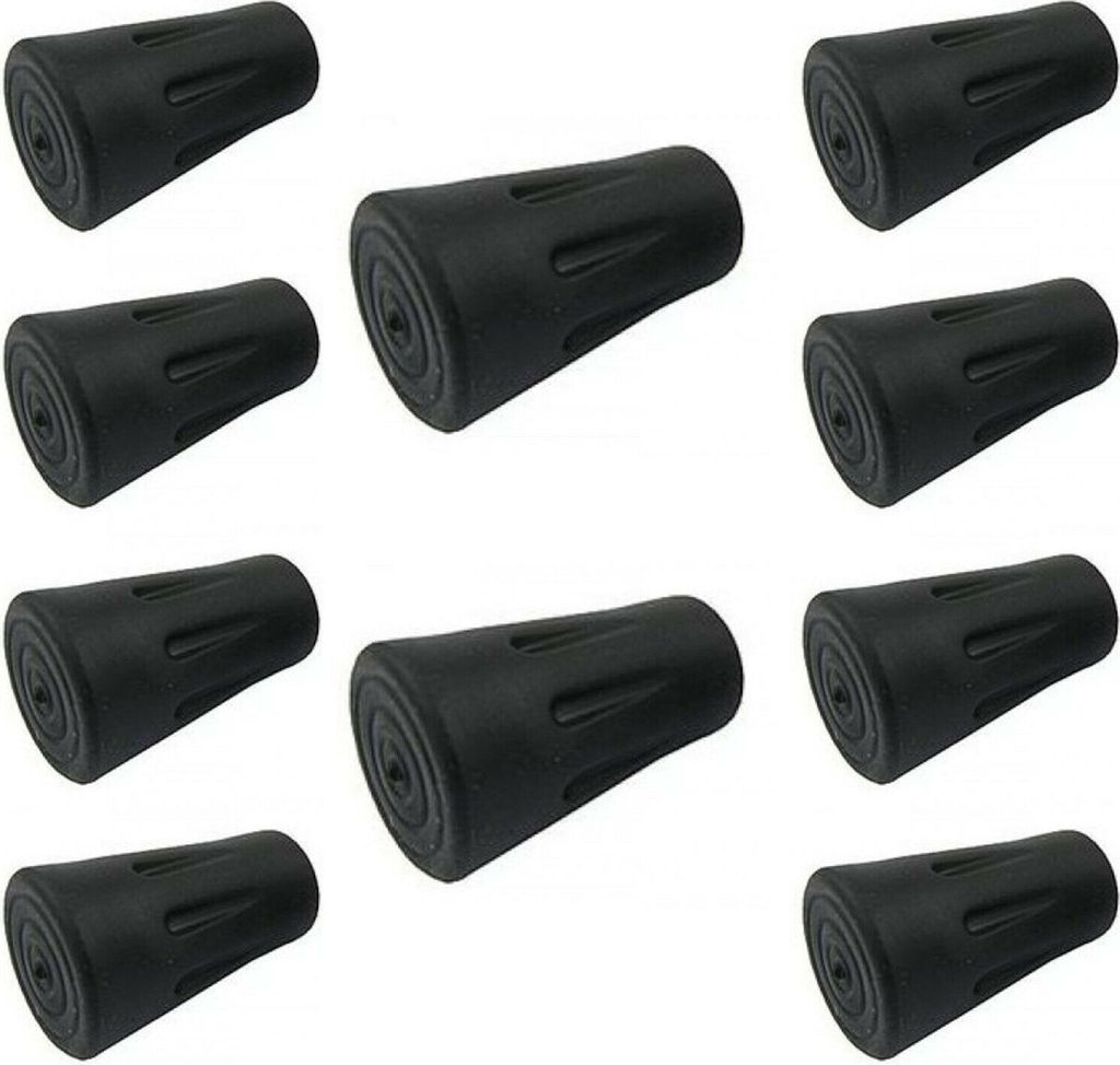10x Nordic Walking Trekking Pads Gummipads Pads Puffer Produktbild