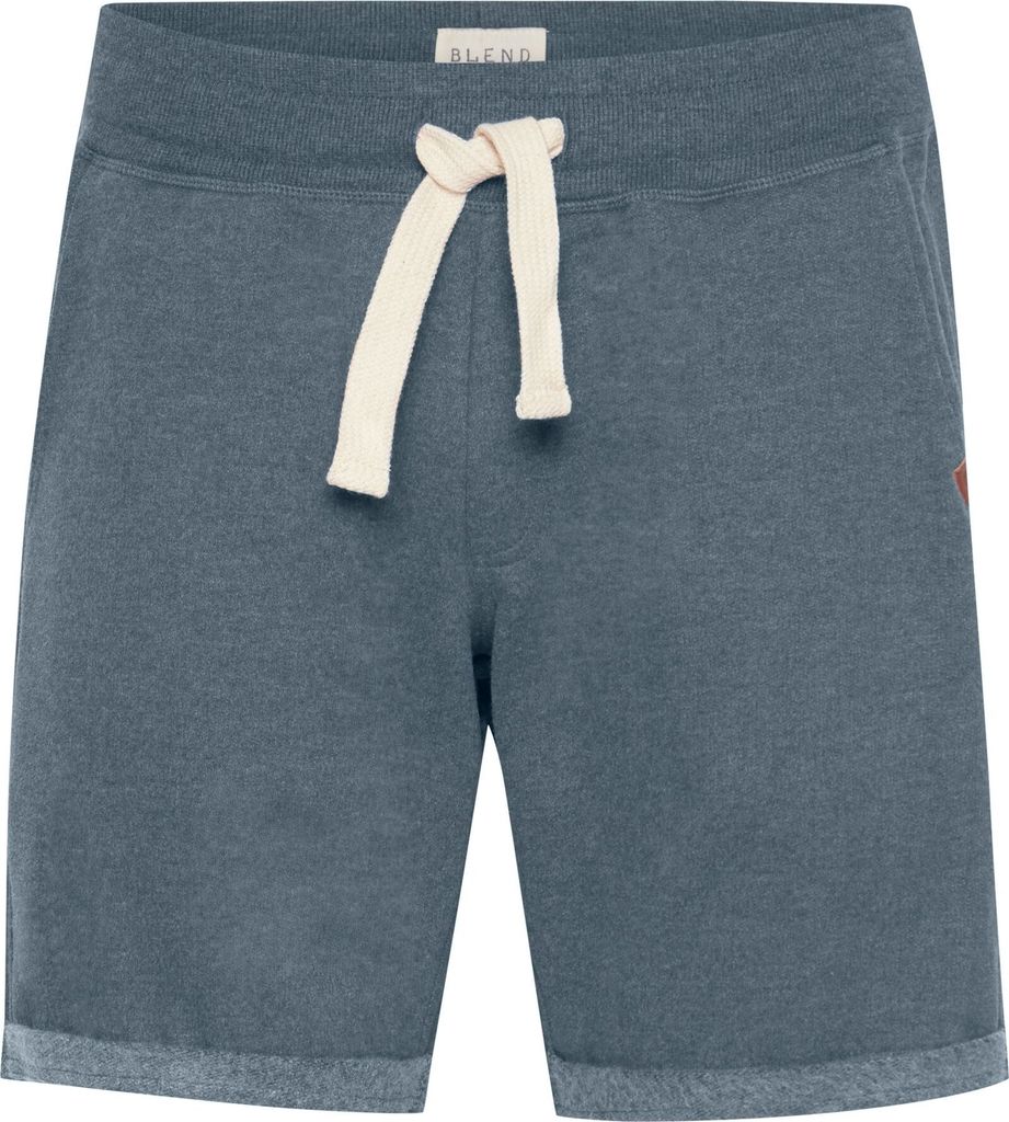 BLEND BHTimo Herren Sweatshorts Kurze Hose Jogginghose mit Fleece-Innenseite Kordel Gesäßtasche Eingrifftaschen Baumwollmischung Regular fit