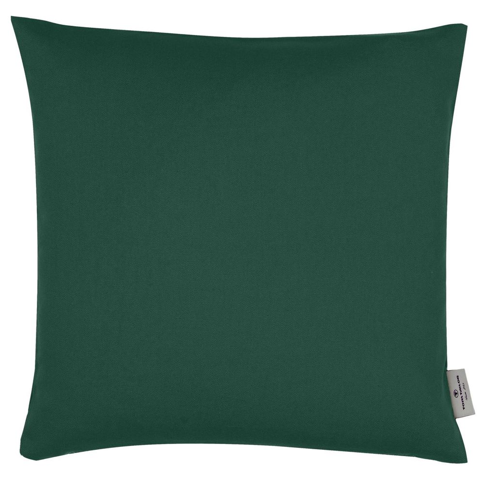 Tom Tailor Dove flaschengrün Zierkissenhülle 50x50cm