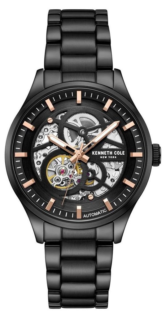 Armbanduhr Automatic Automatic Steel Round Black
