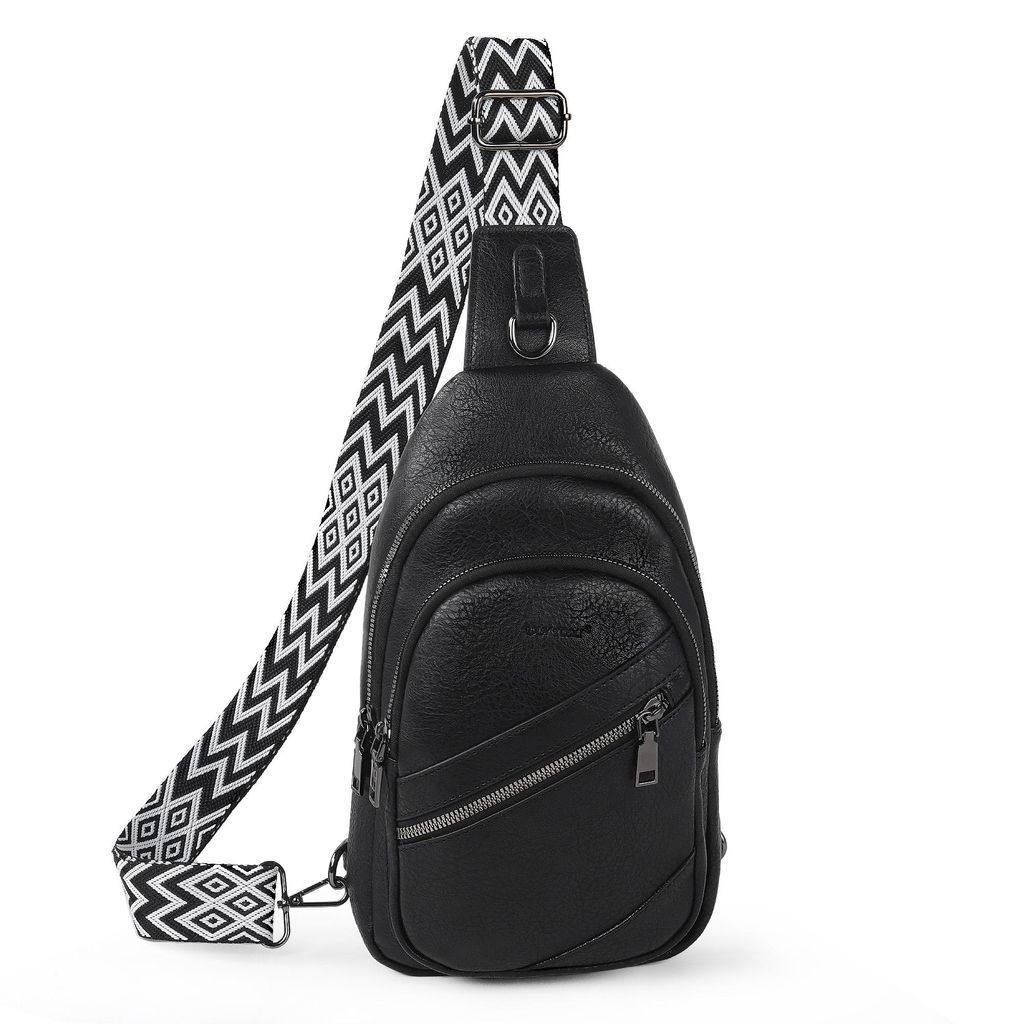 Umhängetasche Brusttasche Damen Sling Bag Rucksack Frauen Produktbild 
