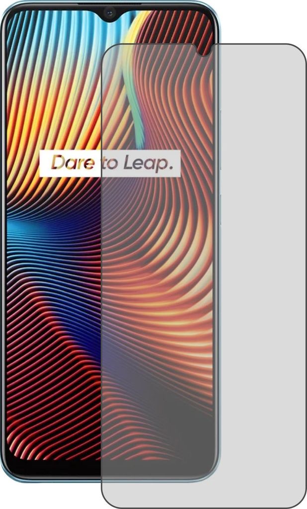 2x Schutzfolie für Realme 7i Global kristallklare Displayschutzfolie Antibakteriell