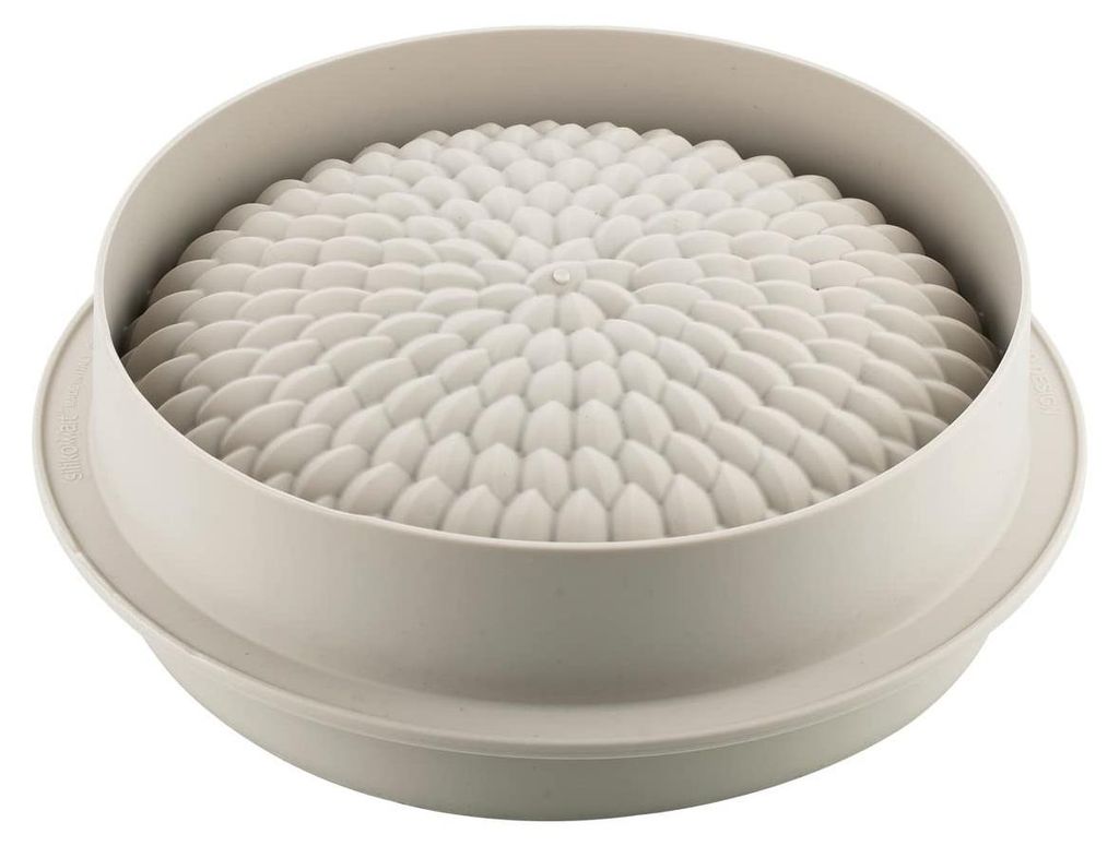 Silikomart Silikonform Honoré 3D Design Ø 195 x H 70 mm Produktbild 