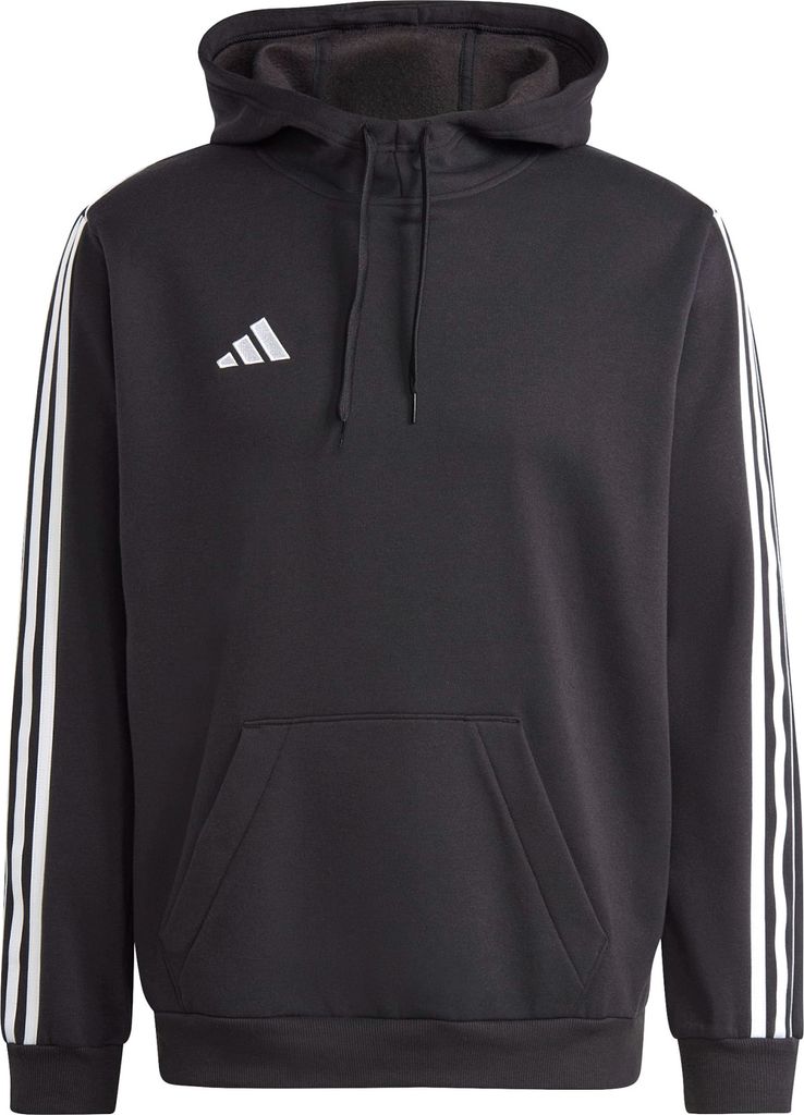 Bluza męska adidas Tiro 23 League Sweat Hoodie czarno-biała Zdjęcie produktu 