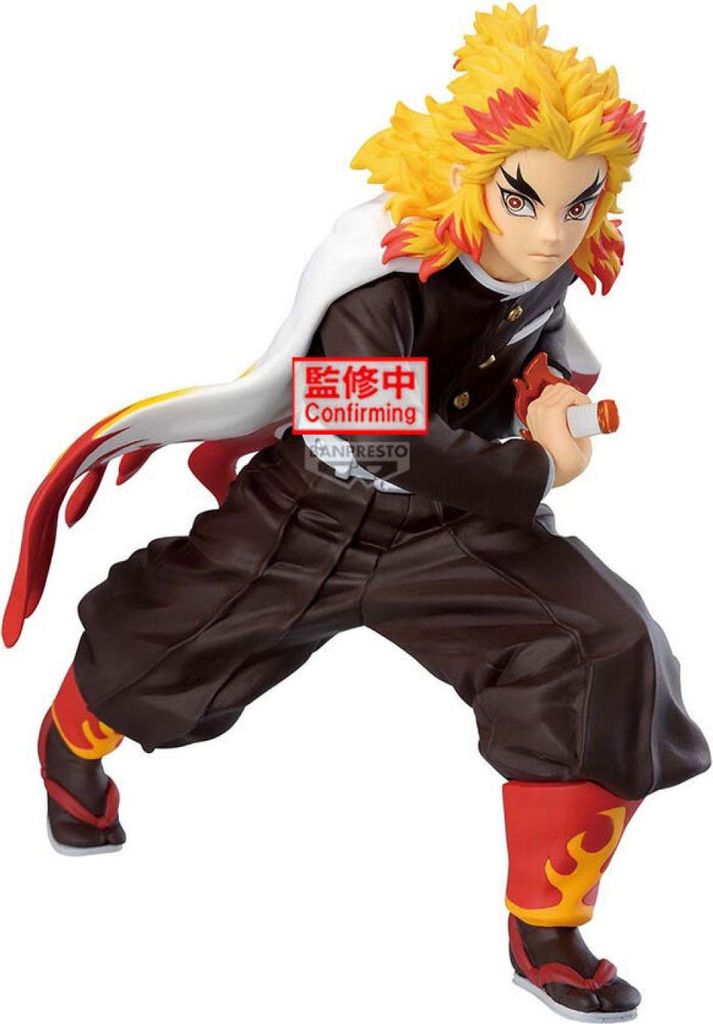 Banpresto Demon Slayer Kyojuro Rengoku Figurki 16cm - Produktbild 