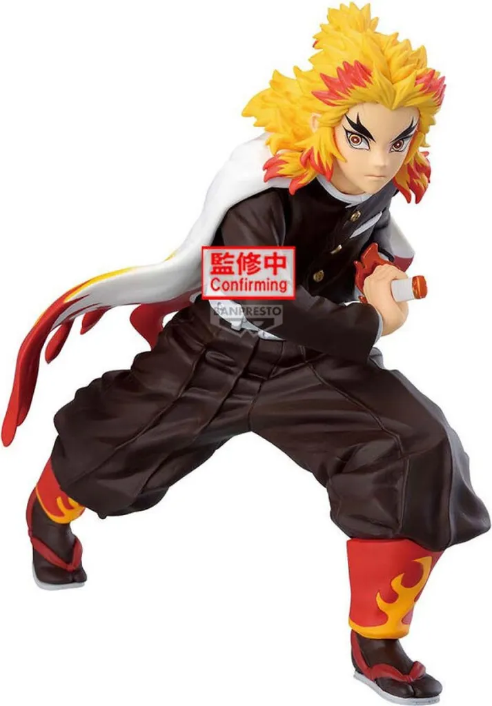 Figurine Rengoku 16cm détaillée - Demon Slayer Banpresto de Haute Qualité