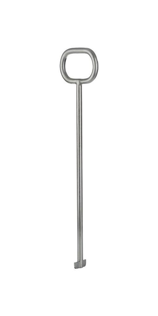 HÄRKE Kanaldeckelheber L.800mm m.Schlitzfuß verz - 480032