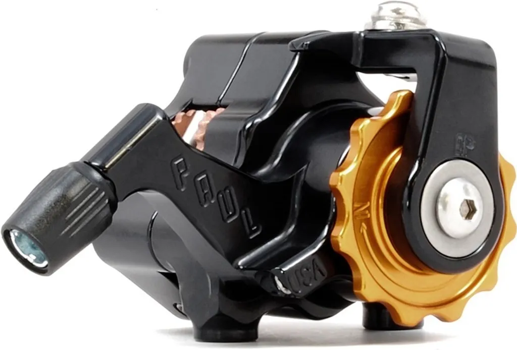 Étrier Paul Klamper FM Campagnolo en Aluminium CNC Noir et Orange