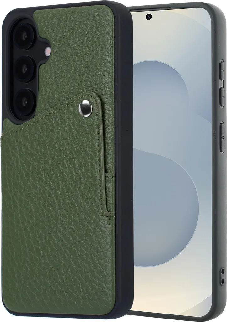 Cover Samsung S25/S24 Verde Salvia Selencia Riva - Chic & Smart