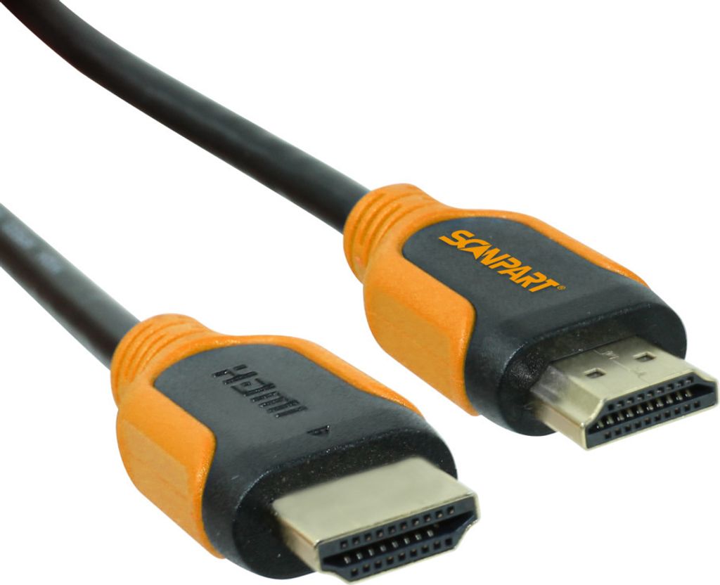Scanpart HDMI-Kabel orange 3m