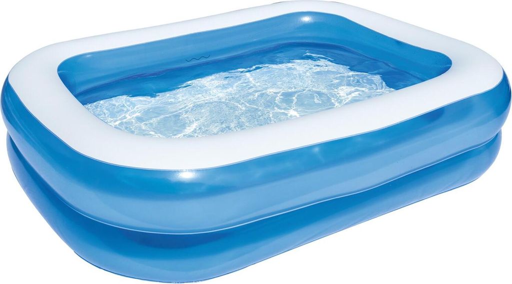 Bestway Family Pool "Blue Rectangular", 201 x 150 x 51 cm, Image du produit 