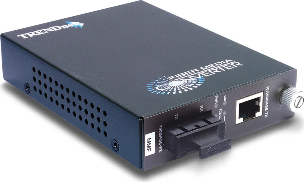TRENDnet TFC-110MSC Convertisseur 100Base-TX/FX Portée 2KM Connecteur SC