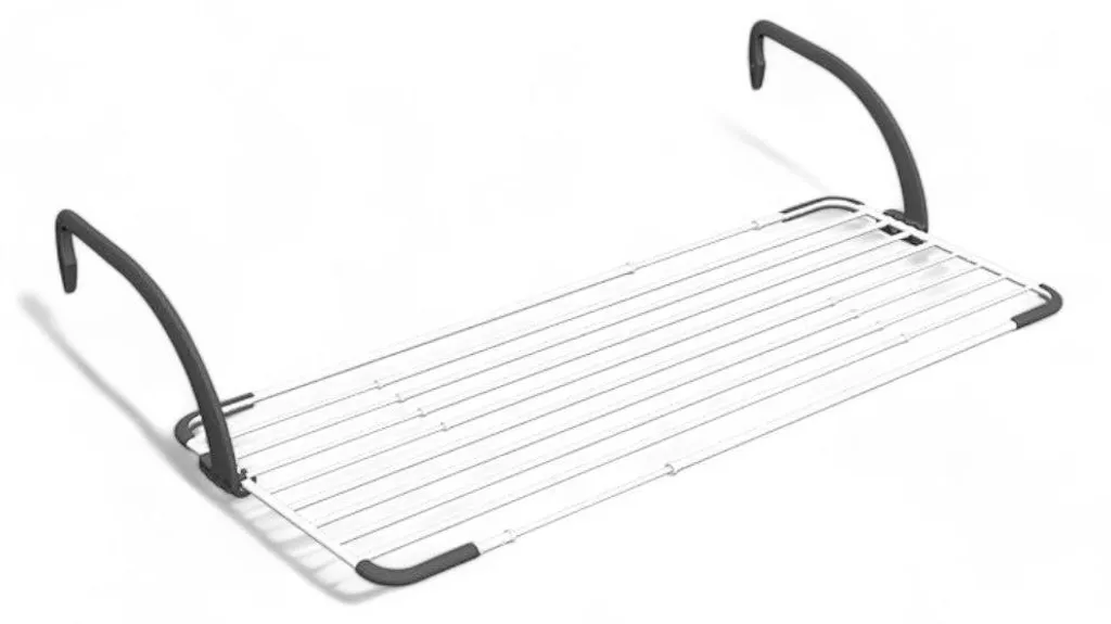 Séchoir linge radiateur anti-rouille extensible 20m : fini le linge humide