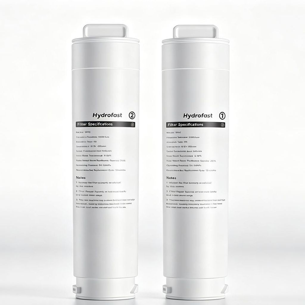 Zestaw wkładów filtrujących Hydrofast HF02 + HF03 do Zdjęcie produktu 