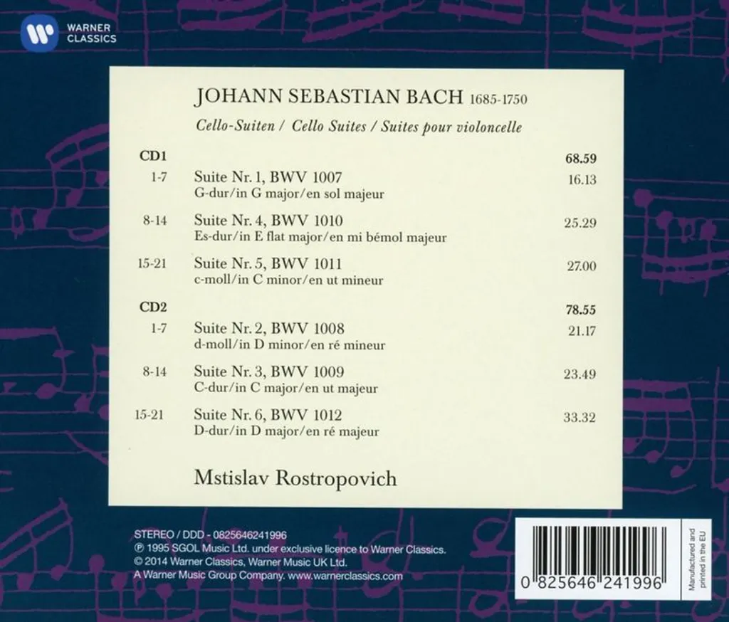 Cellosuiten livre audio d'analyse musicale avec exemples au violoncelle - 2