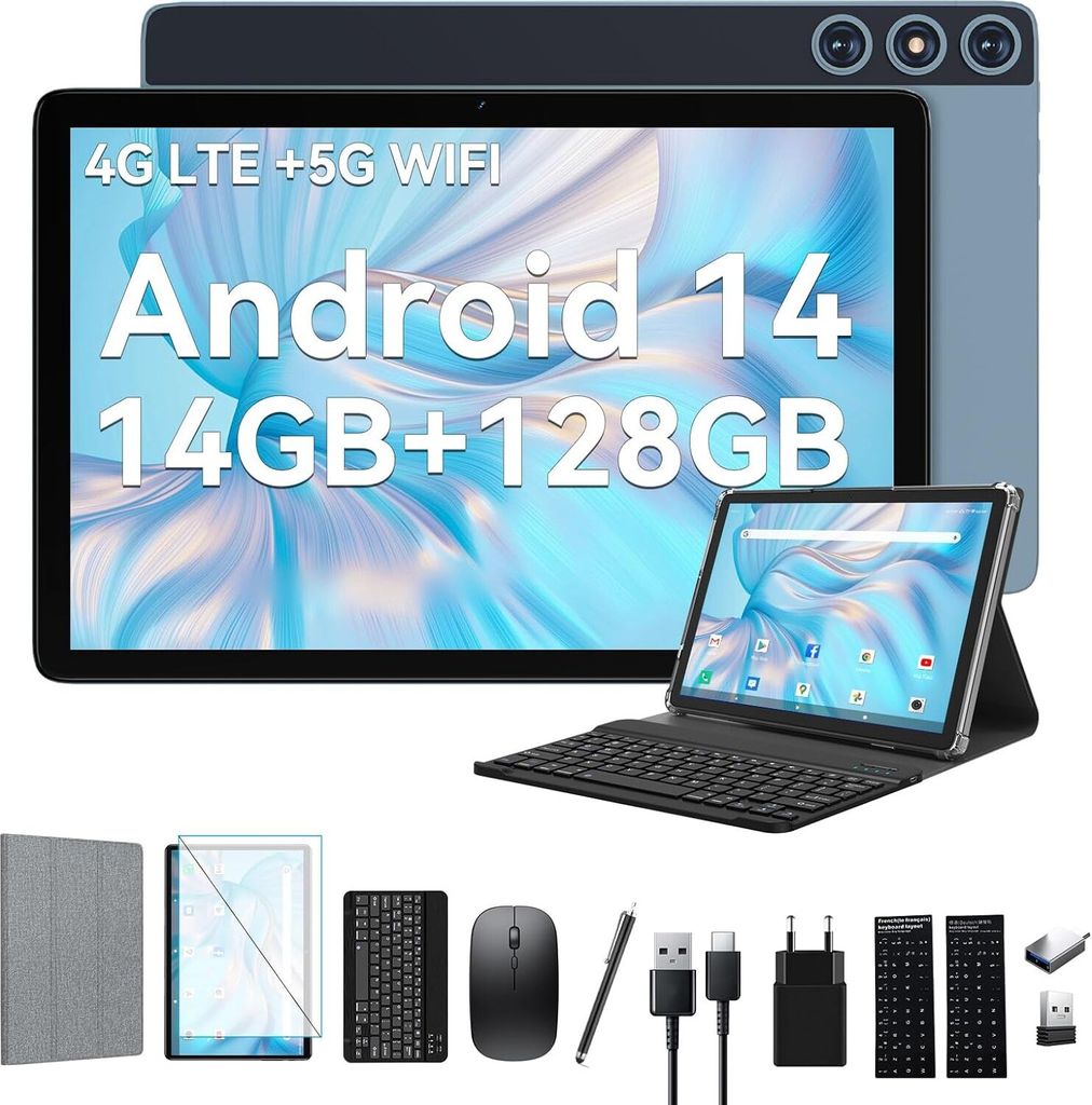 2024 Neueste Android 14 Tablet 10 Zoll, 4G LTE Tablets 2 Produktbild 
