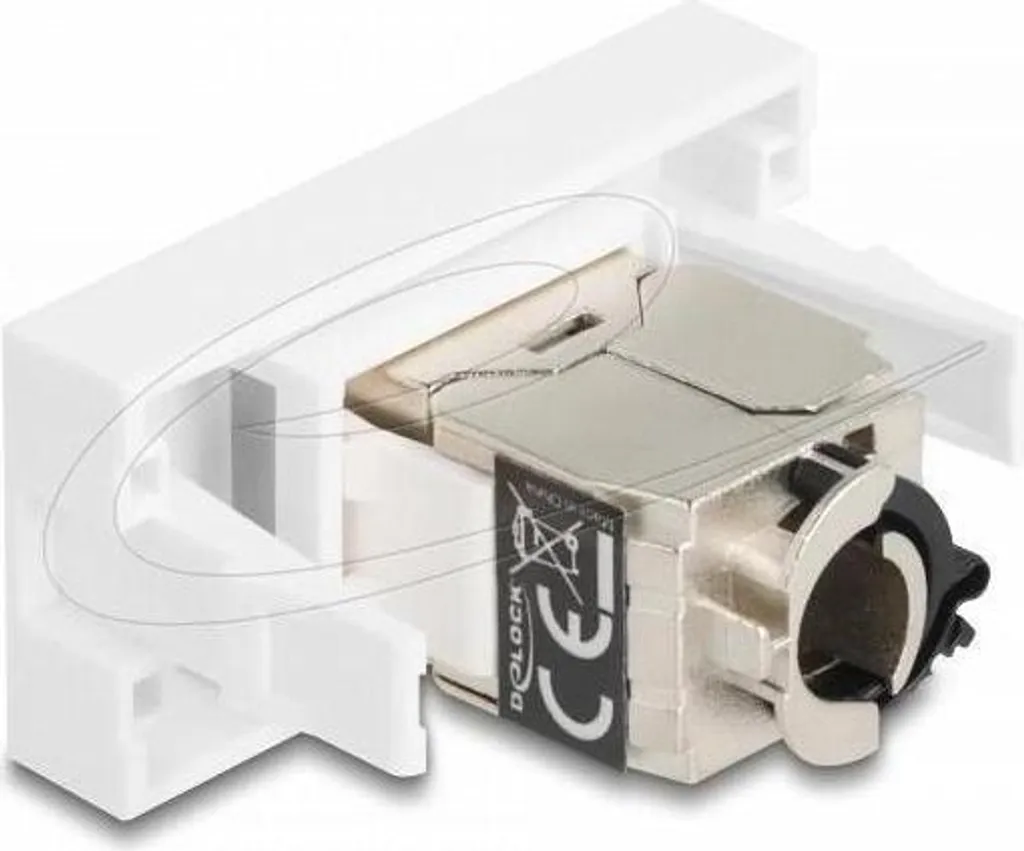 Modulo Delock Easy 45 RJ45 a LSA Cat.6A STP | Presa Rete Professionale - 2