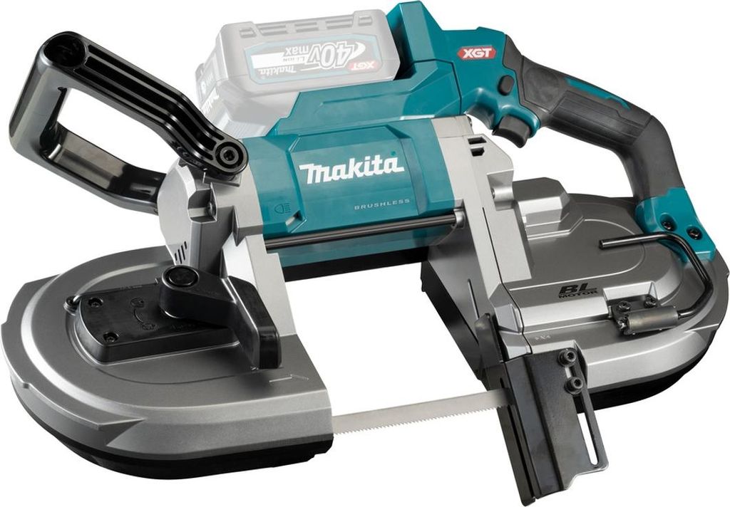 Makita Akku-Bandsäge PB002GZ, 40 V, incl. Zubehör, Karton