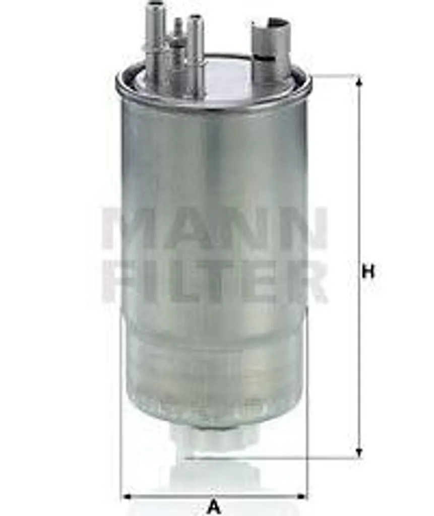 Filtre à carburant MANN-FILTER WK 853/24 pour Meriva OE 13235540