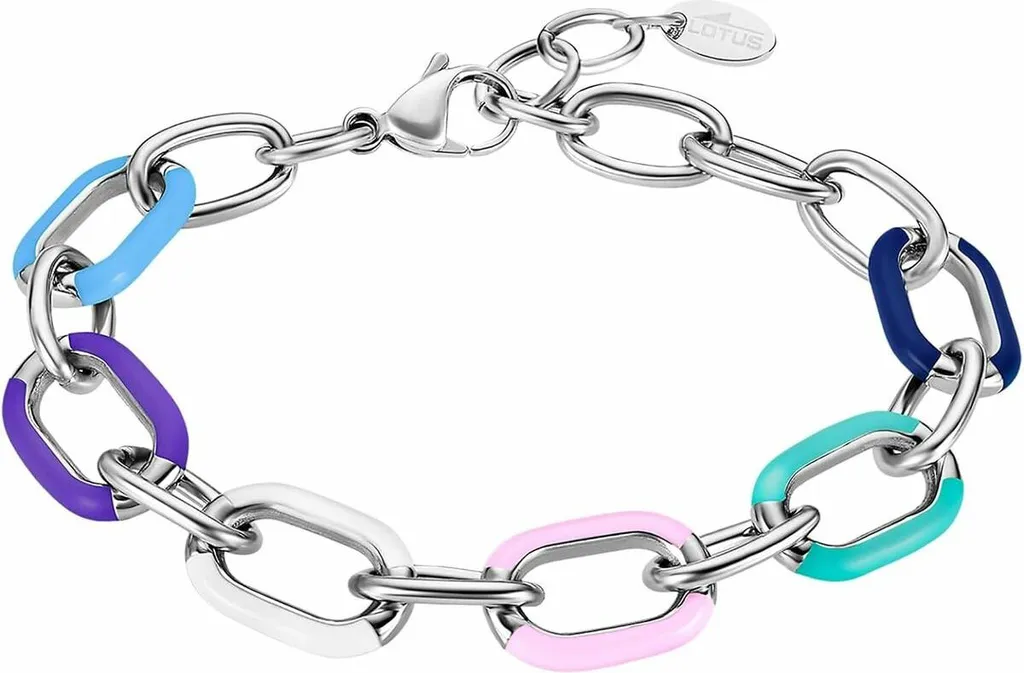 Gourmette femme Lotus LS2330-2/1 chaîne en acier haute qualité argent