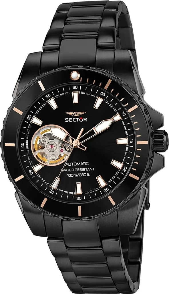 Montre Sector Homme Acier Noir : Finissez-en avec les Montres Fragiles