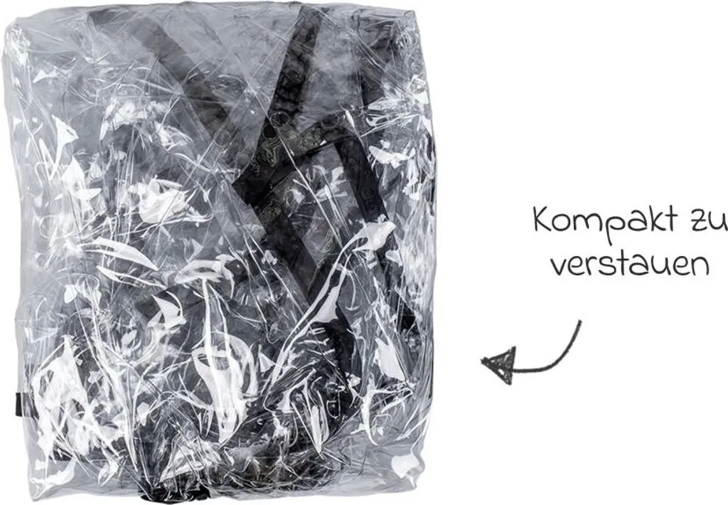 Housse de pluie Venicci Claro ventilée et imperméable en PVC