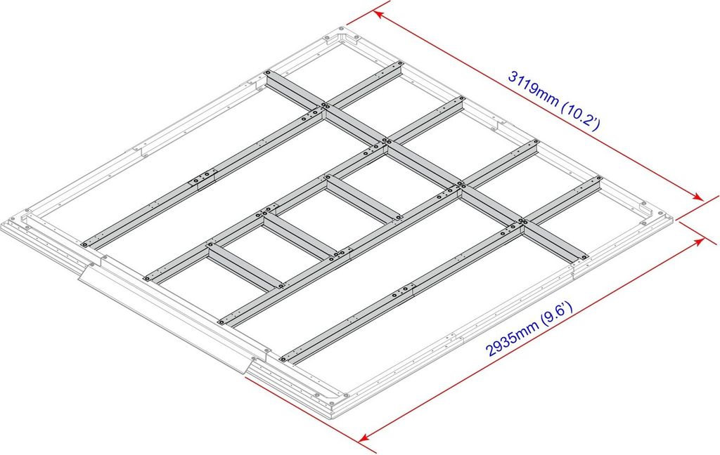 DURAMAX Profili per pavimenti per case 9,7 m² DURAMAX 57212 Immagine del prodotto 