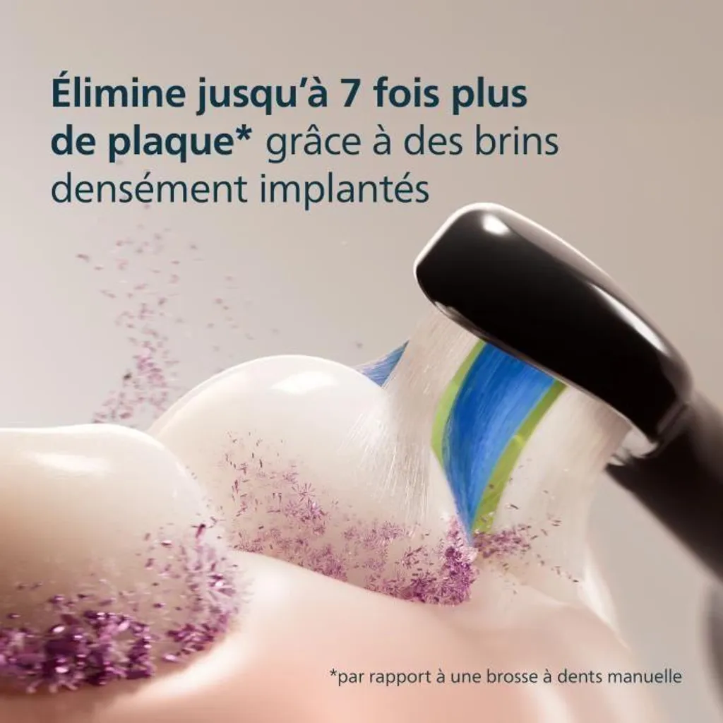 Philips Sonicare Optimal White HX6066/88 Nere - Sorriso Luminoso 6pz - 5
