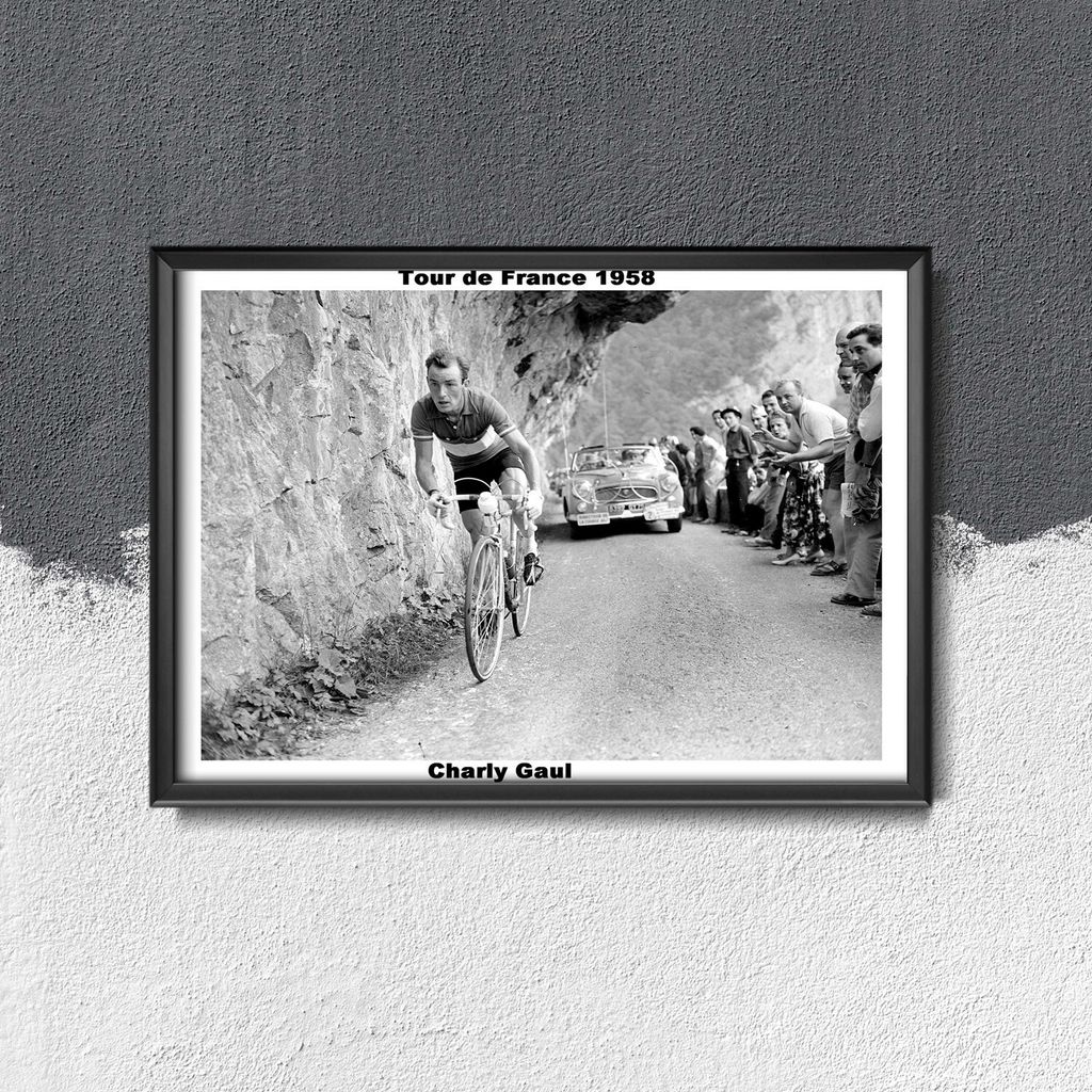 Poster - Canvas - Leinwand - 42 cm x 29,7 cm - Tour de France Fotografie