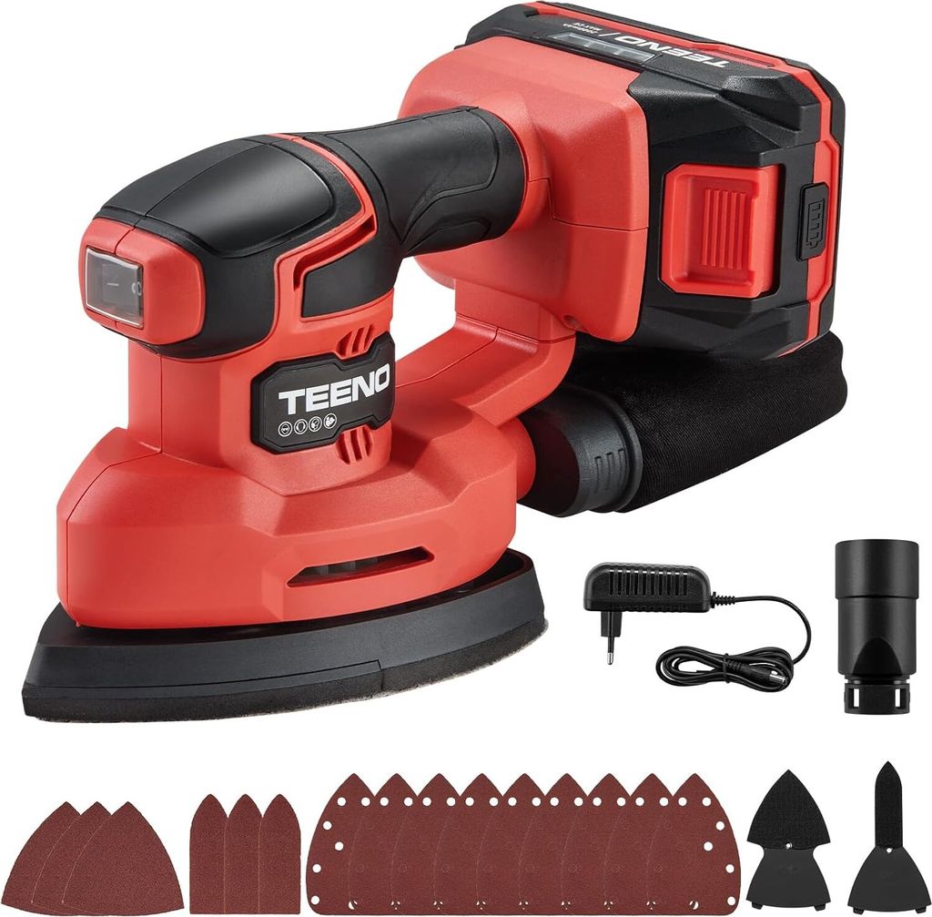 TEENO Akku Detailschleifer 20V, Multischleifer mit Produktbild 