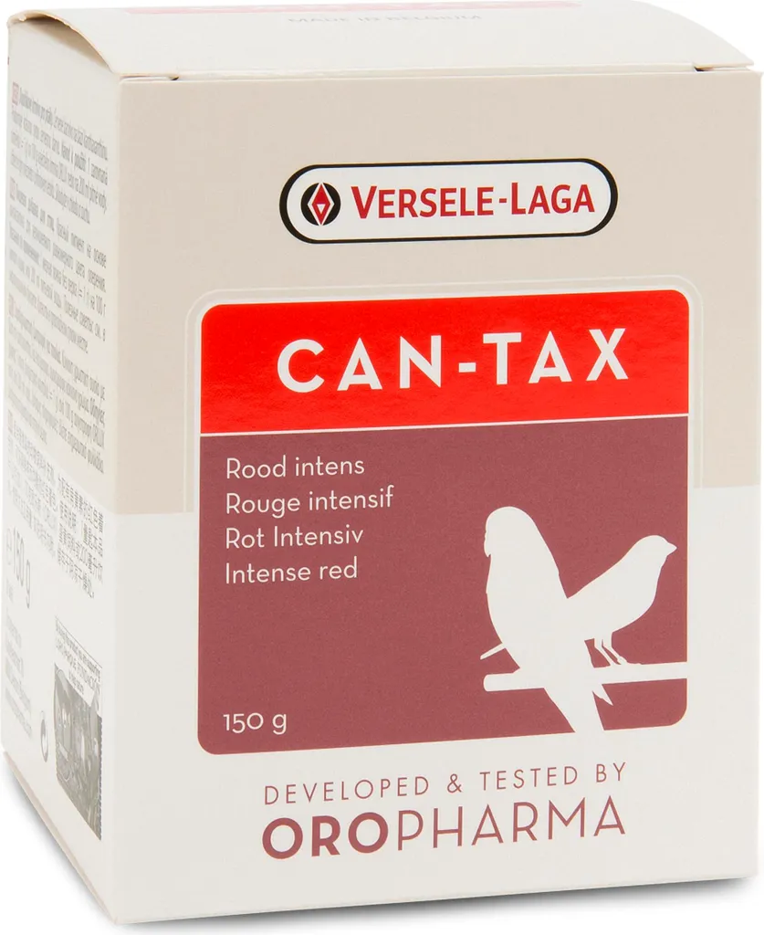 Colorant rouge pour oiseaux Oropharma Can-Tax pot de 150 g pour mue