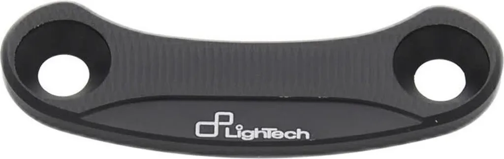 Paire de bouchons de rétroviseur Lightech noirs pour Kawasaki ZX10R