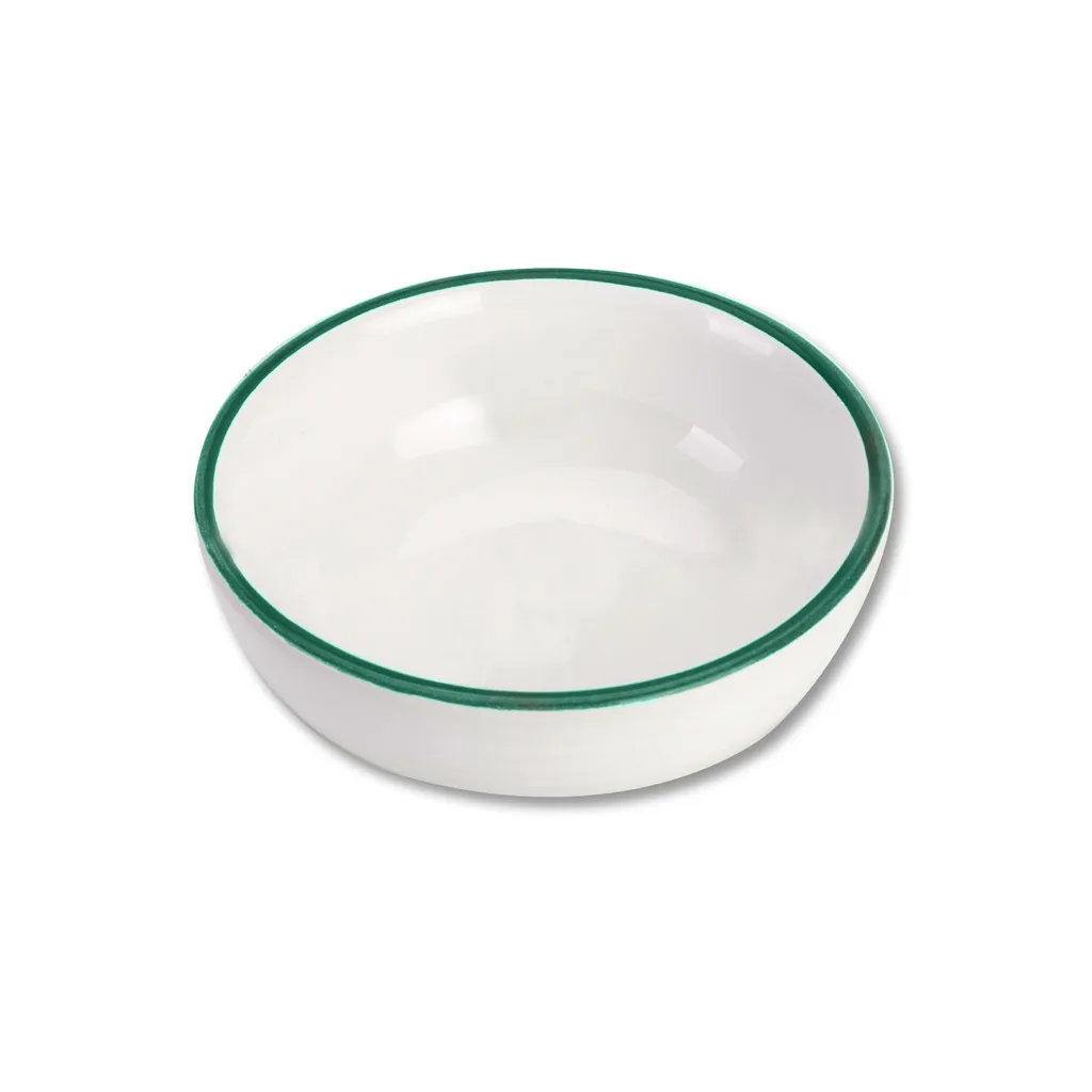Gmundner Keramik Grüner Rand - Petit Bol à Sauce 9cm en Céramique