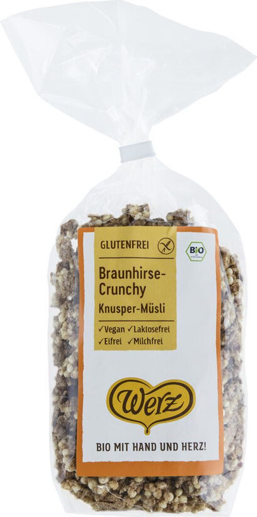 Braunhirse-Crunchy - Knusper-Müsli glutenfrei 250g Produktbild 