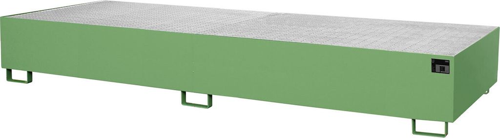 Bauer Regalwanne RW-GR 3600-3, lackiert, Resedagrün