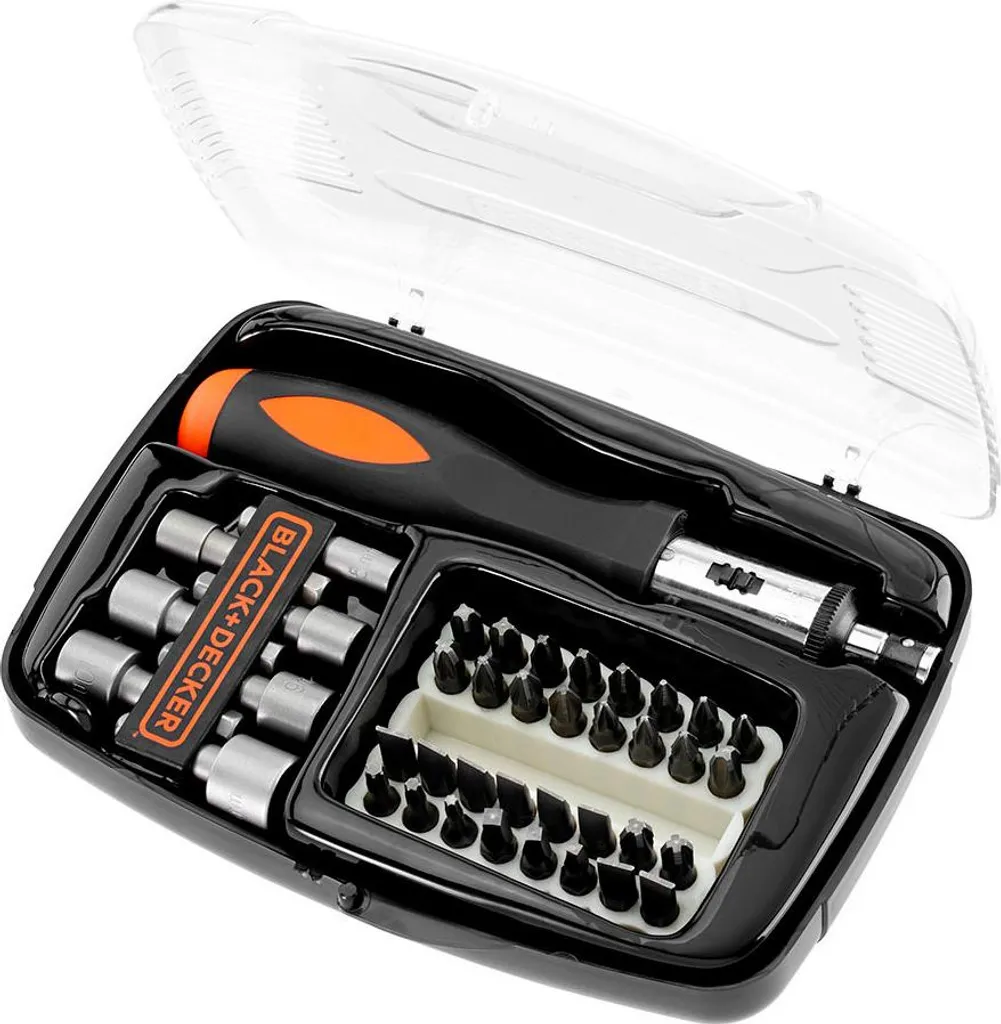 Kit Black+Decker 40 Accessori: Punte e Inserti per Trapano e Avvitatore - 8