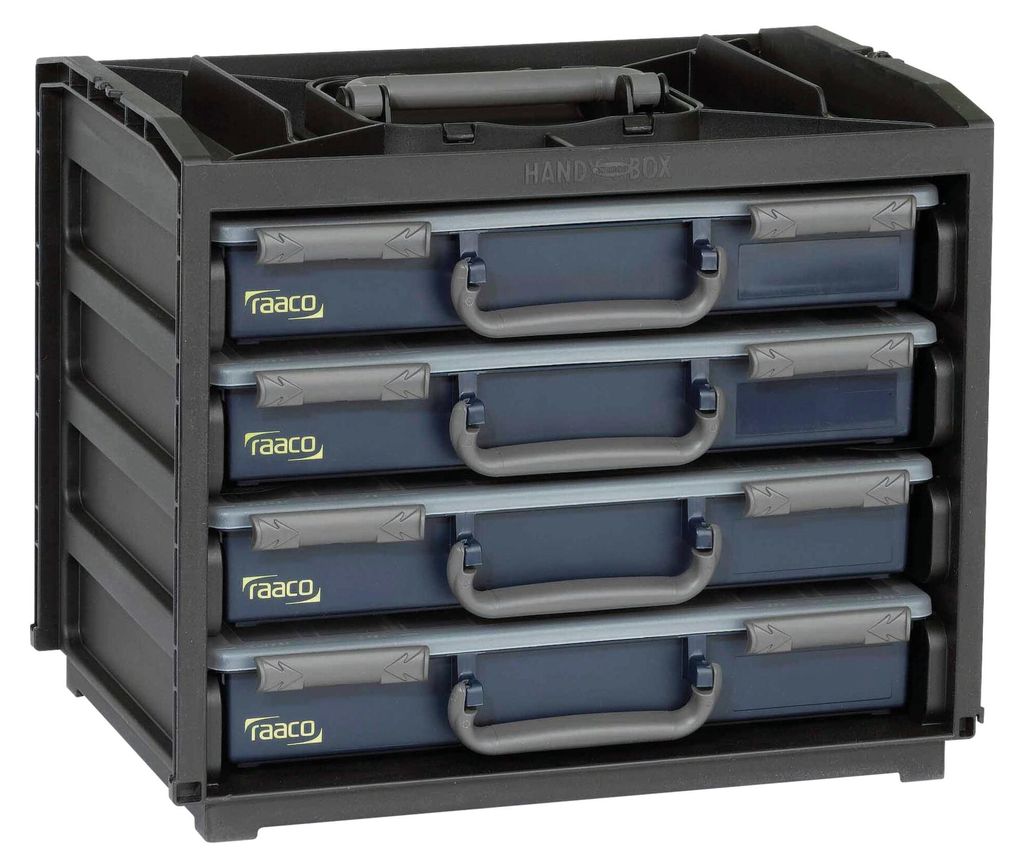 CIMCO raaco Handybox 412004 incl. 4xPSC-Kästen Image du produit 