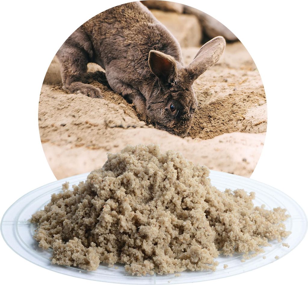 Schicker Mineral Kaninchen Buddelsand 25 kg Kaninchensand Buddelkiste Naturprodukt Pflege