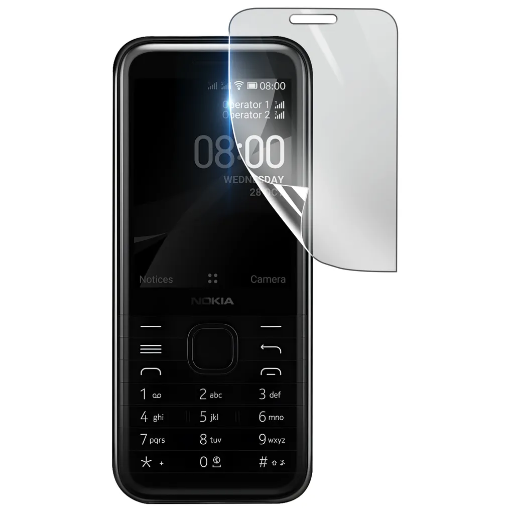 Salvaschermo Nokia 8000 3mk Idrogel: Resistenza IK07 e Auto-Healing