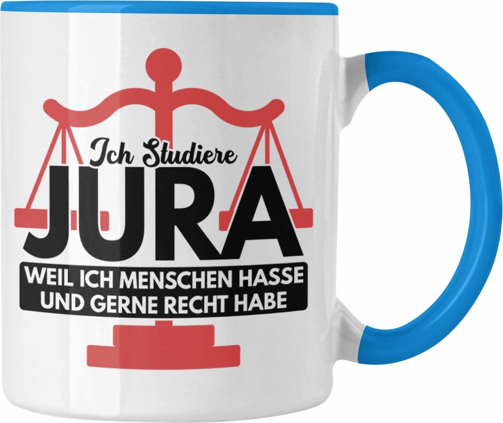 Trendation - Jura Tasse Geschenk Spruch Jurist Geschenkidee Produktbild 