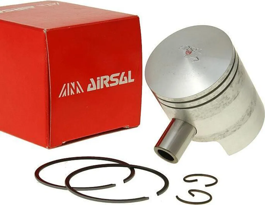 Piston Airsal Sport 40mm en aluminium pour cylindre Peugeot Fox 50cc