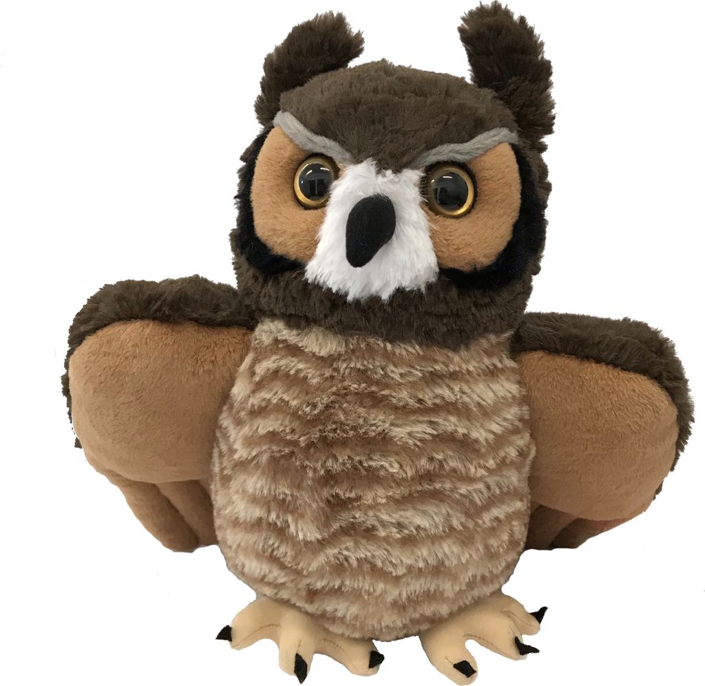 Wild Republic - Peluche - Cuddlekins - Chouette Image du produit 