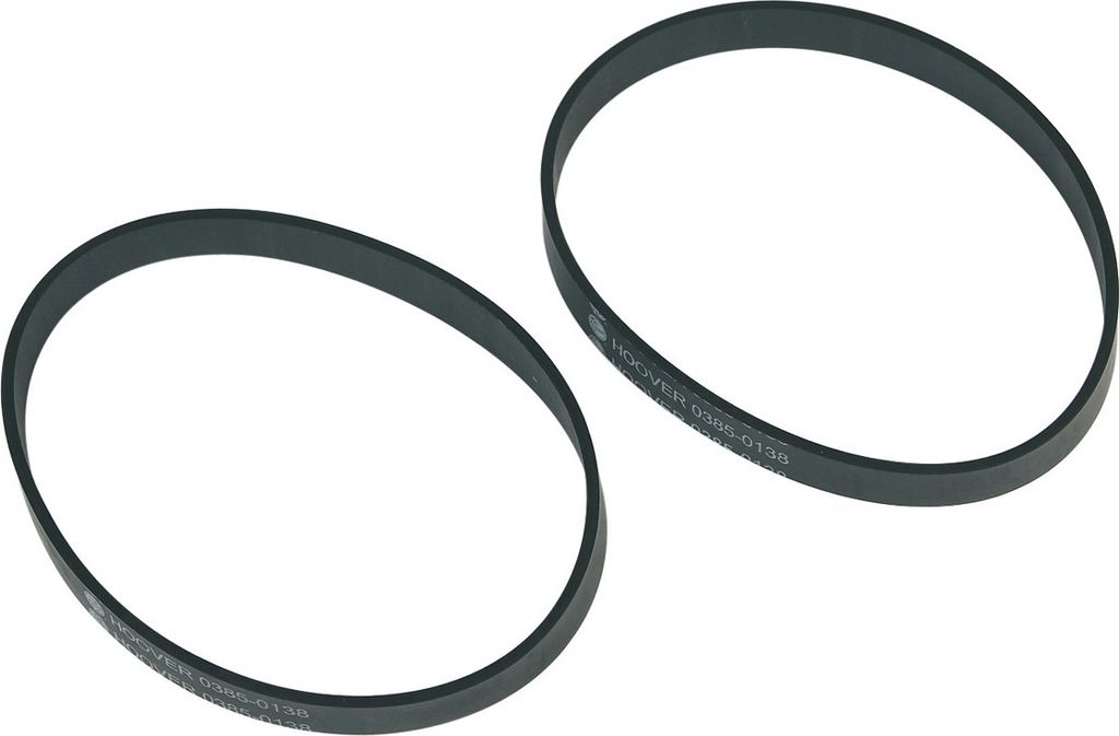 Candy Hoover 09161985 Riemen Treibriemen Flachriemen 2 Stück für Walze Bürstsauger Freedom, Pro Stair, PurePower Staubsauger BTDM4450001, BTDM44...