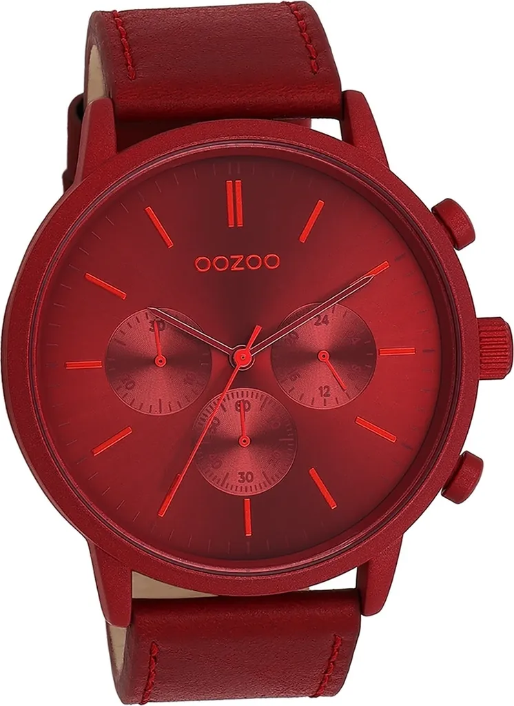 Orologio Oozoo Timepieces Uomo Rosso D2UOC11207 - Orologio XL Fashion