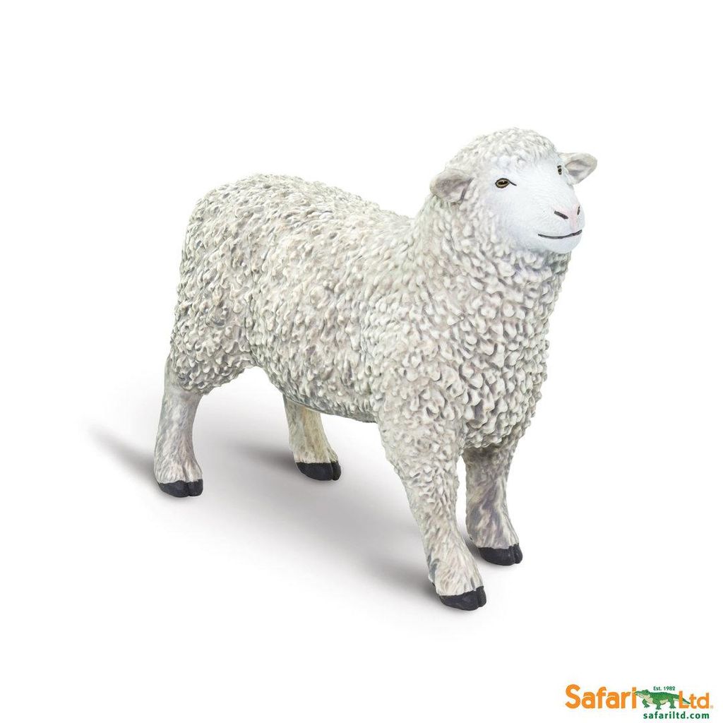 Safari Ltd 162429 Schaf 8 cm Serie Bauernhof